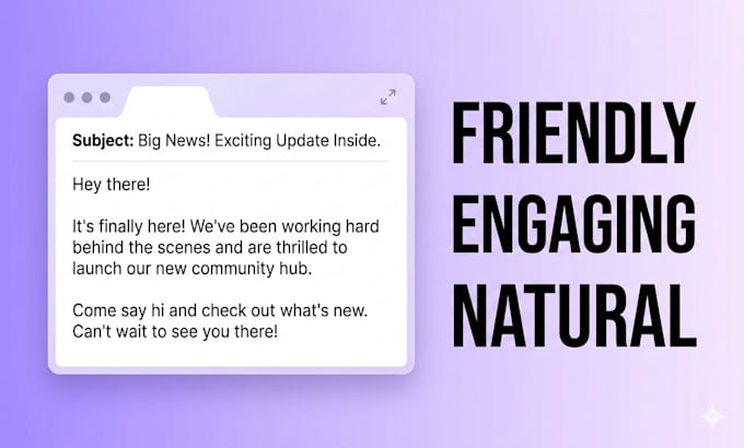 write professional and converting emails