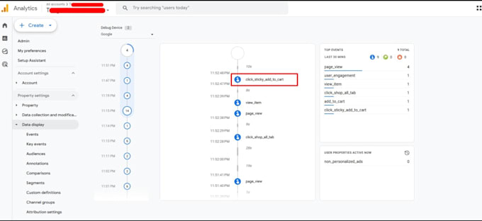 setup google analytics 4, ga4 ecommerce tracking and gtm