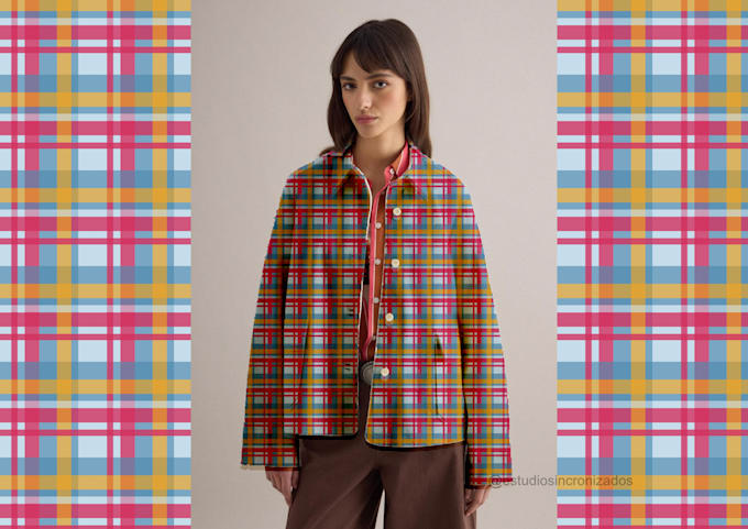 design custom seamless tartan and plaid patterns