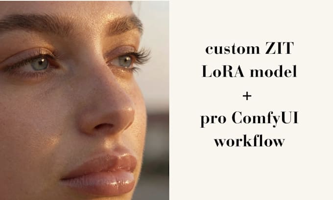 train a custom z image lora model and pro comfyui workflow