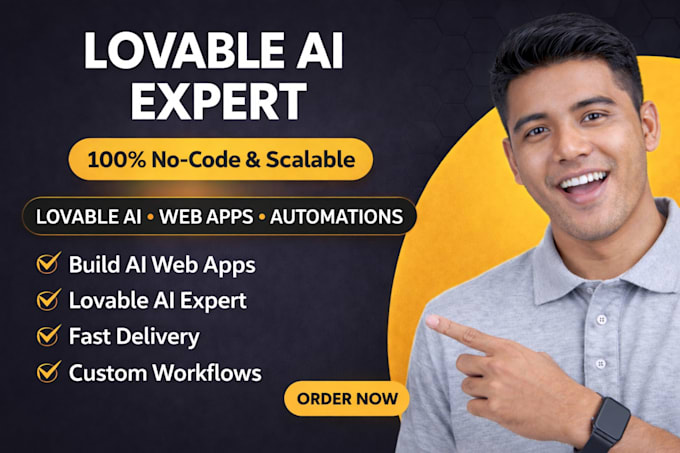 build ai saas app, mvp, web app using lovable supabase, bolt, n8n