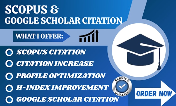 optimize your google scholar profile and increse citation