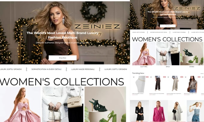 a wordpress woocommerce website, ecommerce store, and online shop