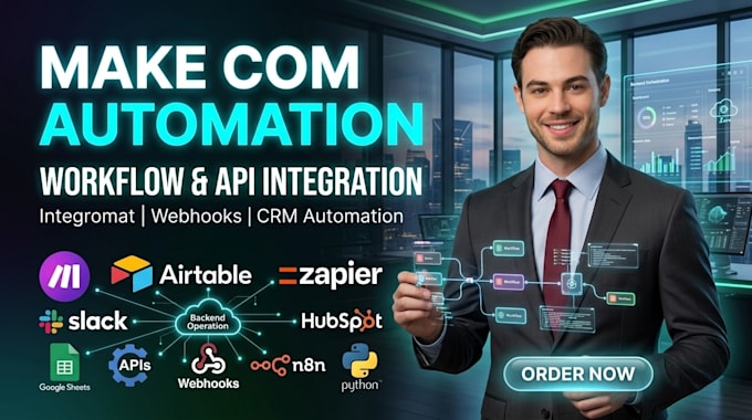 make com automation, make com, made com, make automation, integromat