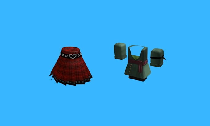 create stylized 3d outfits for your roblox game