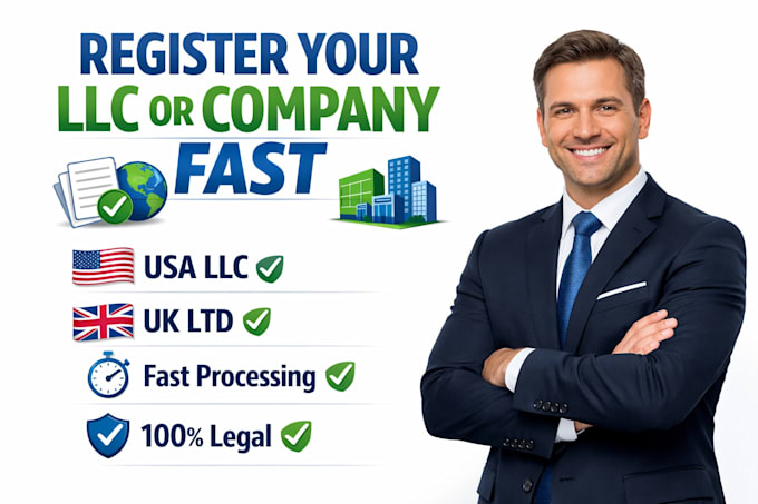 do company registration  llc formation  business registration
