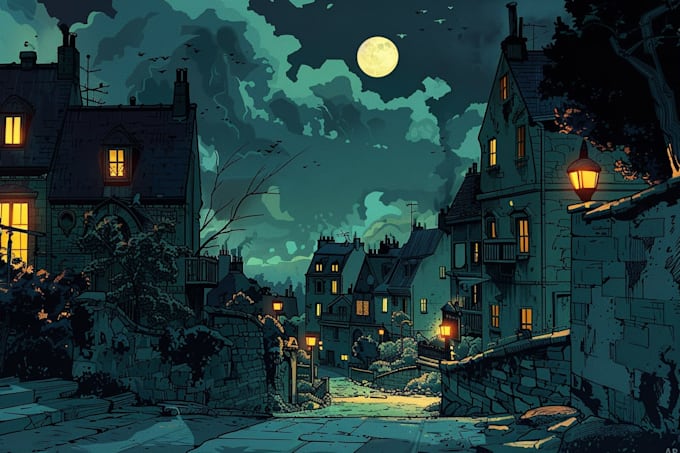 create comic art and custom illustration
