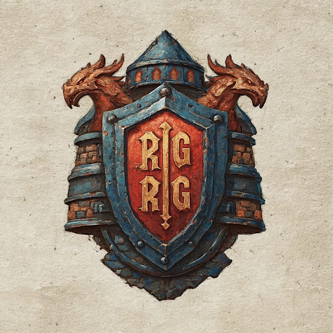 desig a fantasy book novel series logo