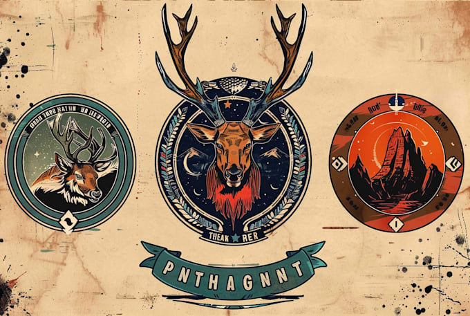 design a retro vintage logo