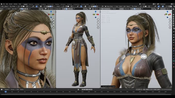 create 3d character modeling, game character, game asset, 3d rigging, 3d model