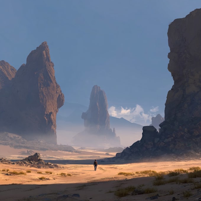 create environment concept art