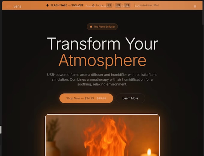 build or improve a clean and modern website