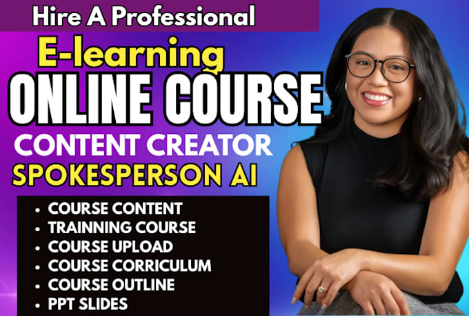 elearning online course creation, educational ppt training video kajabi website