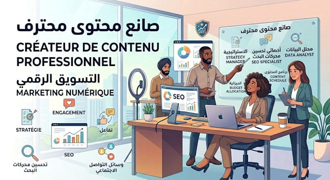 french and arabic ai content for your brand