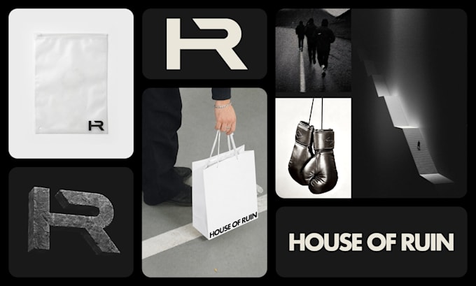 design a modern logo and complete brand identity system