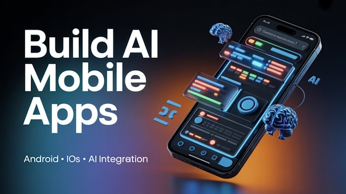 build ai mobile app ios mobile app android app and mobile app developer