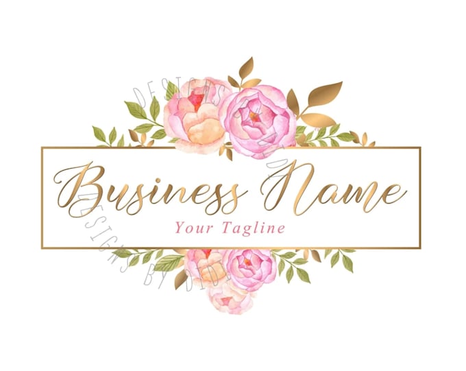 create boho, botanical, whimsical, and floral logo design