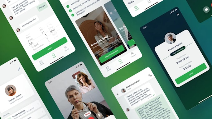 develop hipaa compliant healthcare app, telemedicine, emr, and admin panel