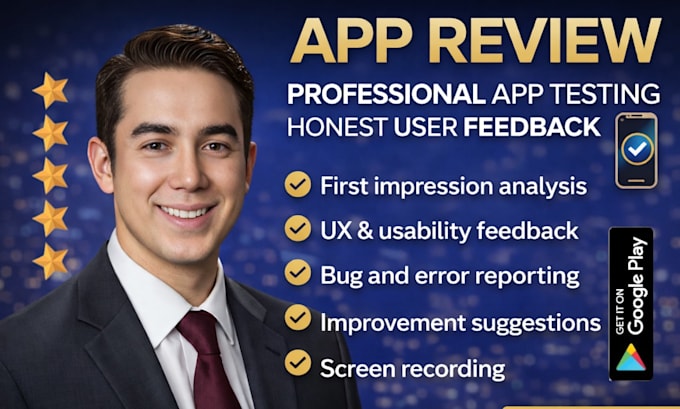 do test review android app testing game user testing  and review ios app review