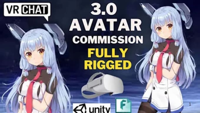 Crear avatar personalizado de vrchat, personaje de vr, avatar de vrc