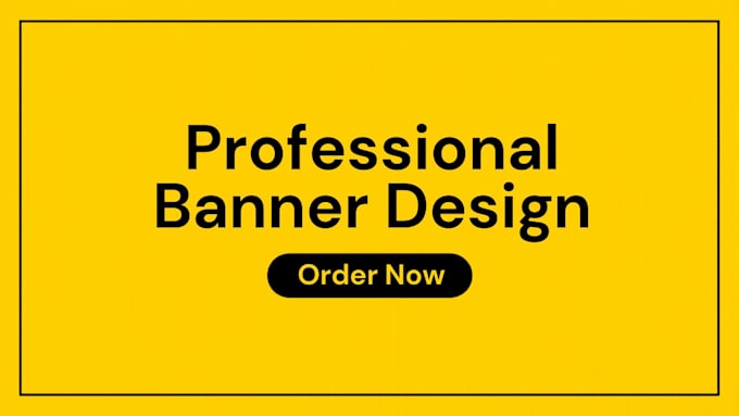 design simple and attractive banner