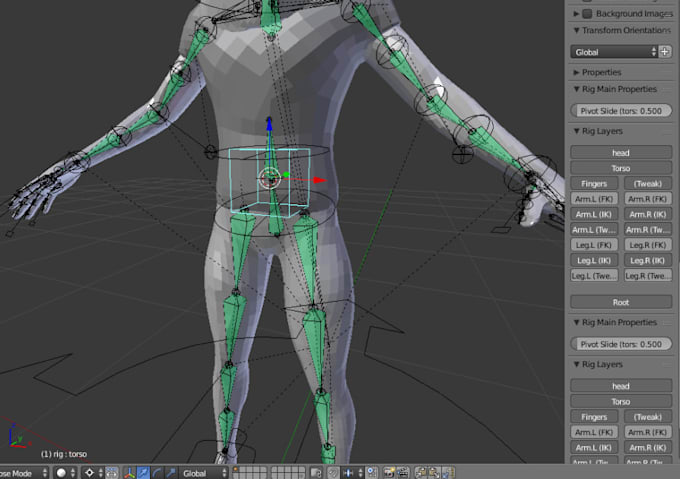 Rig,port,vrm, avatar mmd, modèle 3d, rigging, art de jeu vtuber ...