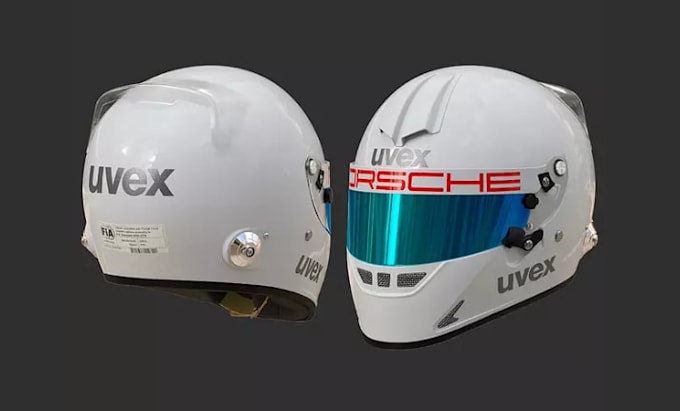 create a high realistic 3d helmet model for printing or game and rendering