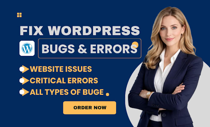 wordpress issues fixing, wordpress bugs fix, wordpress errors, fix website