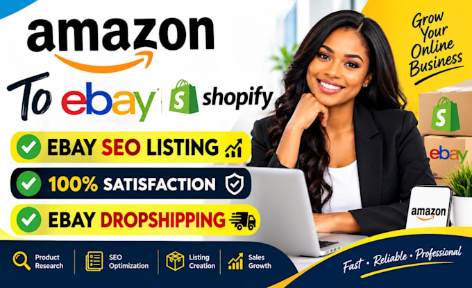 do amazon to ebay dropshipping top listings, ebay lister