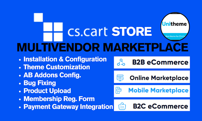customize cscart ecommerce multivendor marketplace and fix payment gateway issue