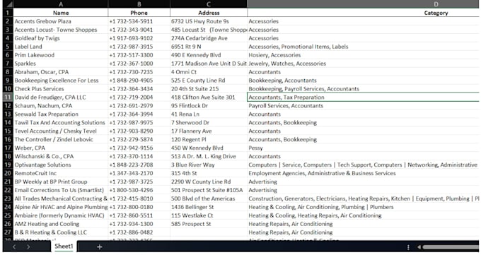 scrape any website or mobile app data using python and automation