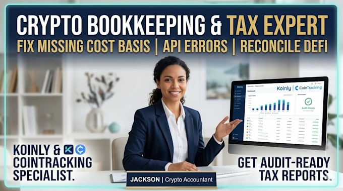 do crypto bookkeeping and accounting in koinly, cointracking