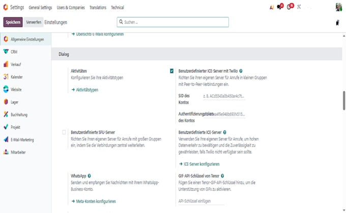 do odoo website design crm automation and accounting localization