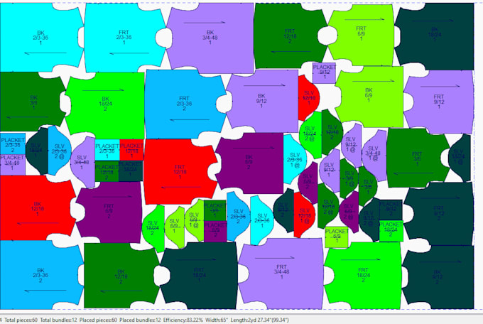 do professional garment pattern design marker making and fabric consumption