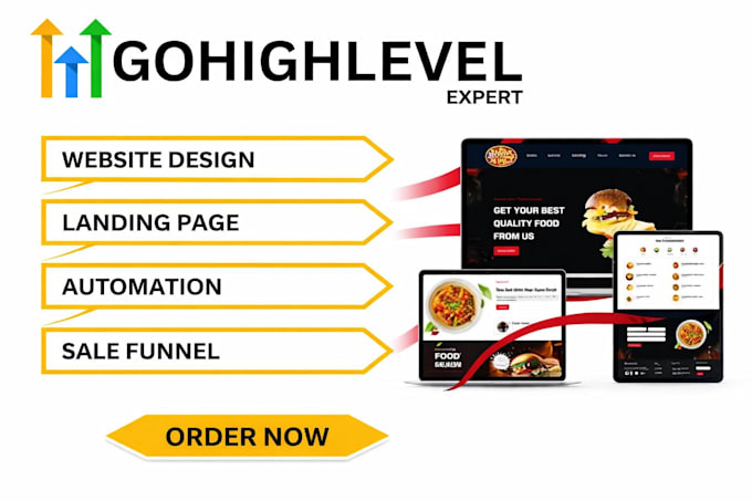 gohighlevel landing page go highlevel sales funnel go high level website
