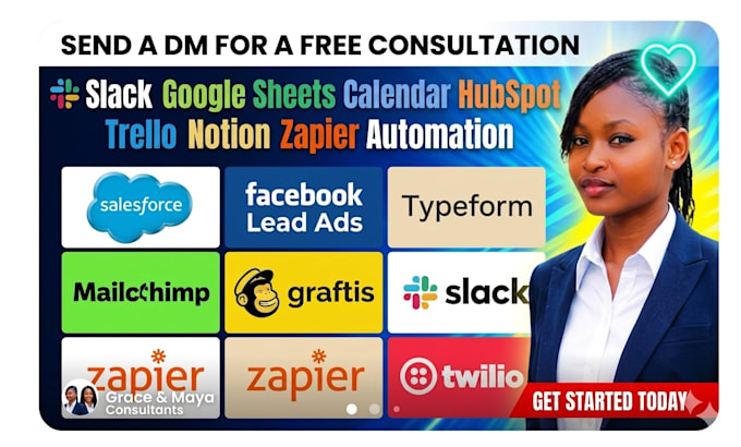 setup googlesheets airtable zapier slack  hubspot typeform calendly automation