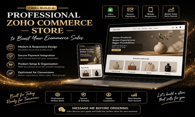 build zoho commerce store to boost your ecommerce sales