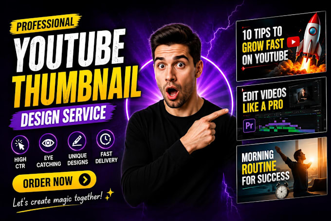 create engaging and clickable youtube thumbnails