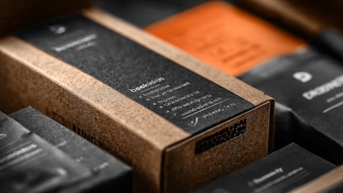 create a pixel perfect packaging box design with die cut