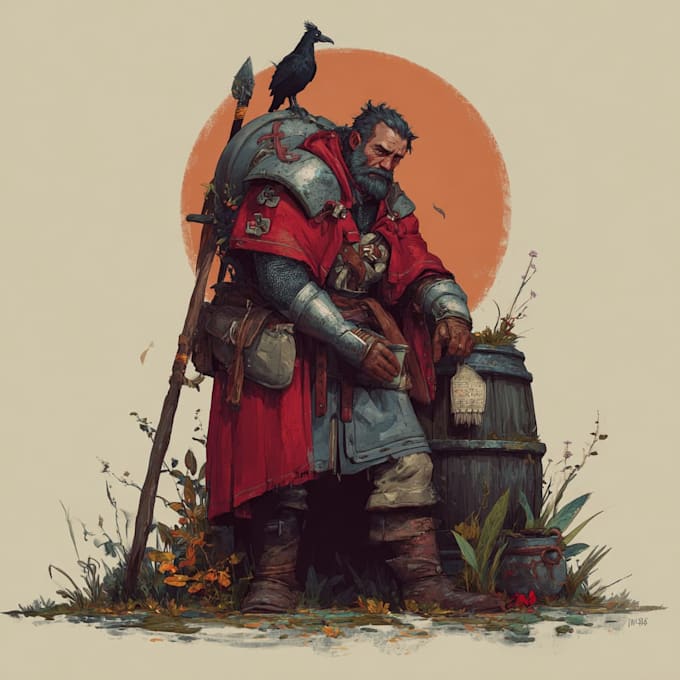 dnd character art and dnd character art