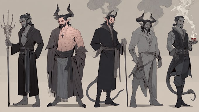 do character designs of your oc