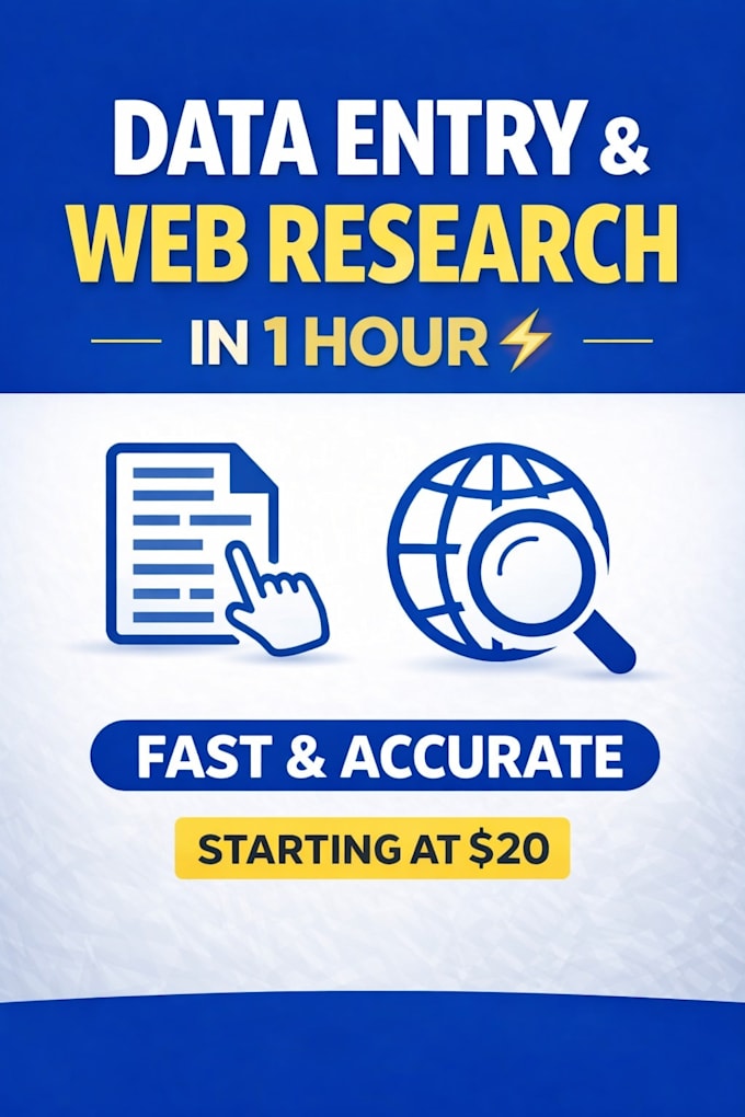 do copy paste and web research quickly and accurate