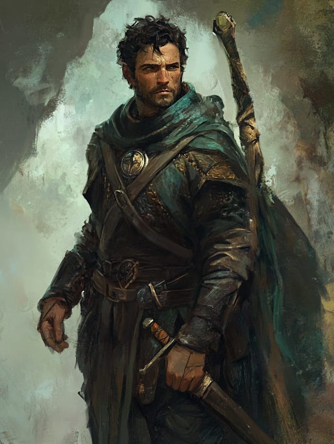 dnd, fantasy character and dnd character