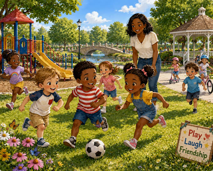 do procreate childrens book illustration