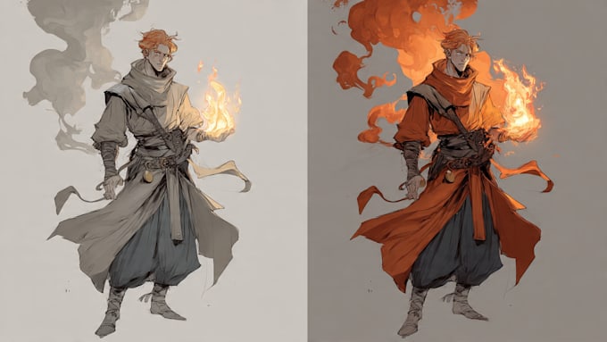 dnd character art and dnd character art