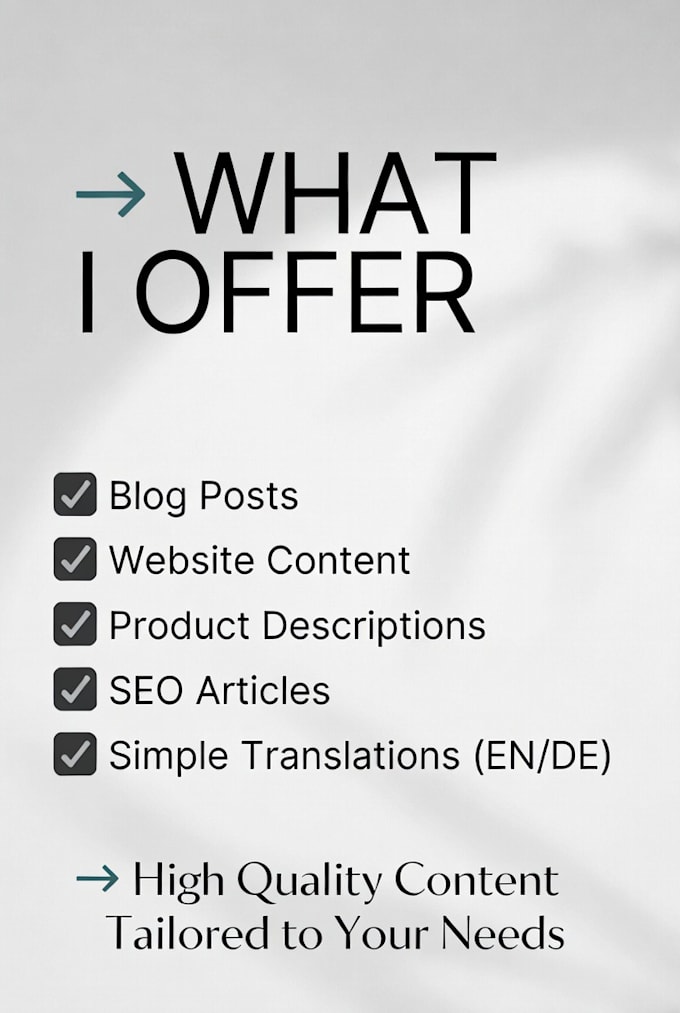 write SEO optimized blog articles that engage readers