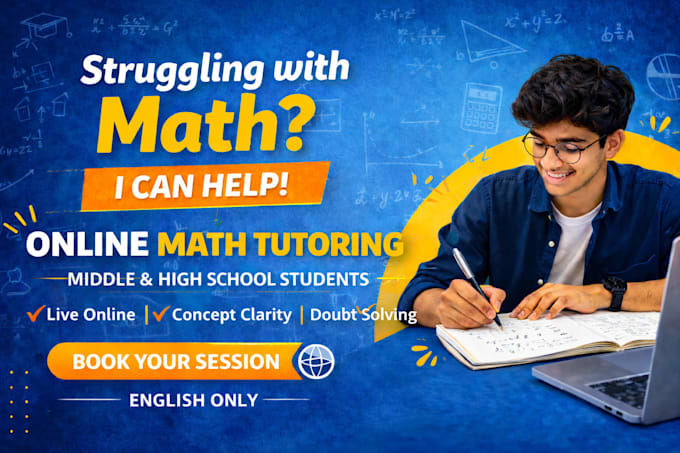 teach math for middle and high school students