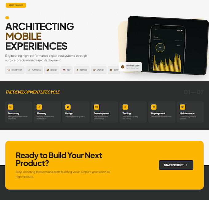 startup mvp native flutter mobile app for ios android expert