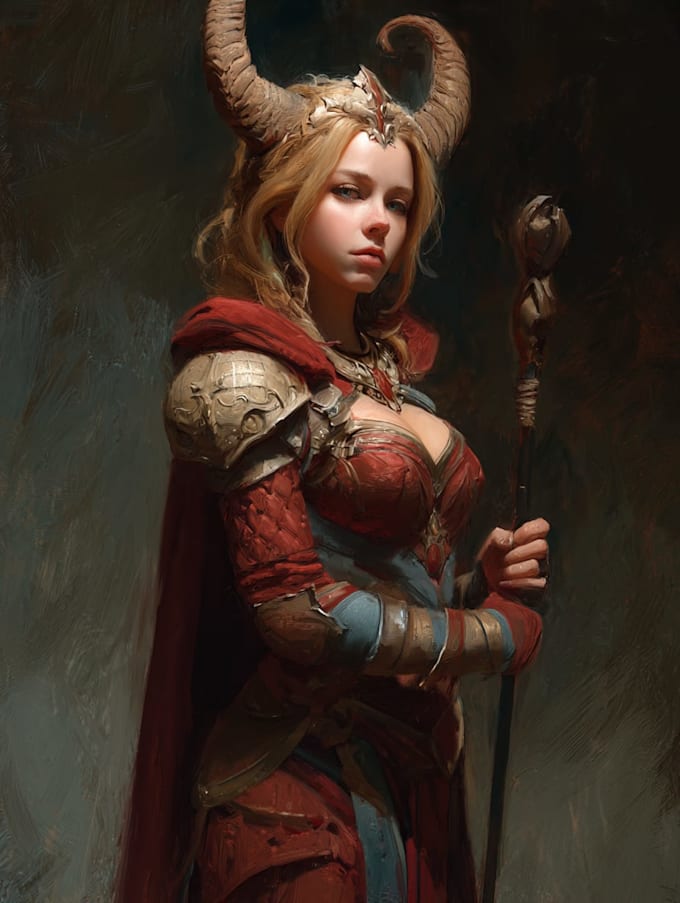 create a fantasy illustration