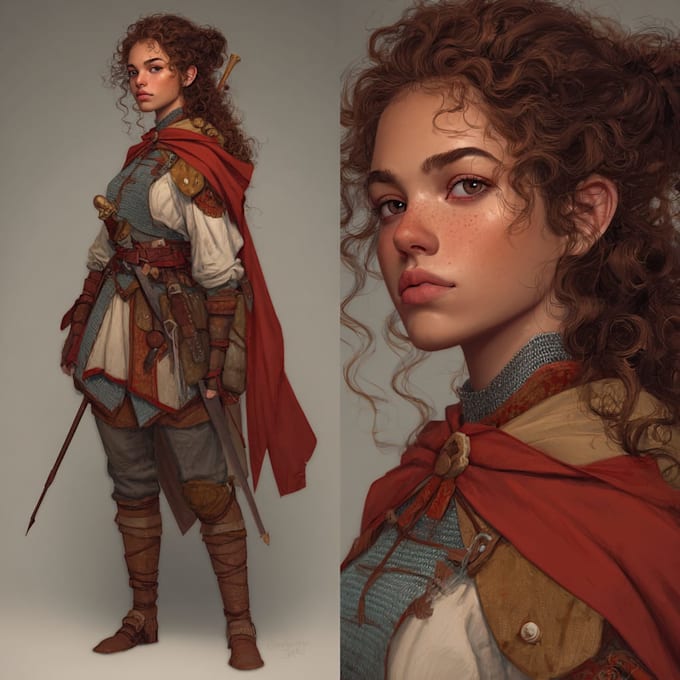 dnd character art and dnd character art